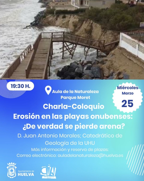 Cartel charla coloquio