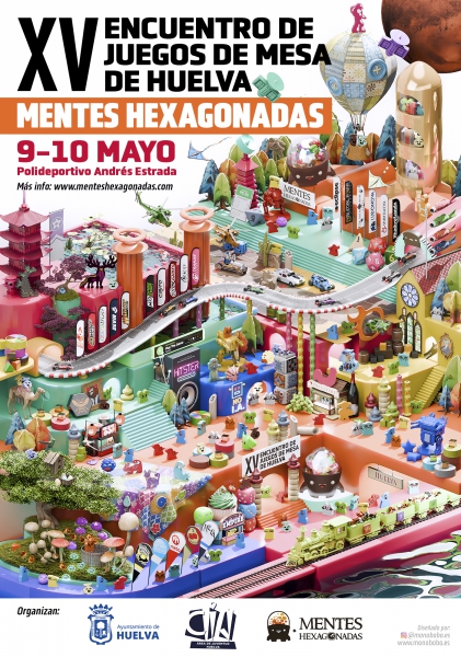 Cartel XV Encuentro Juegos de Mesa