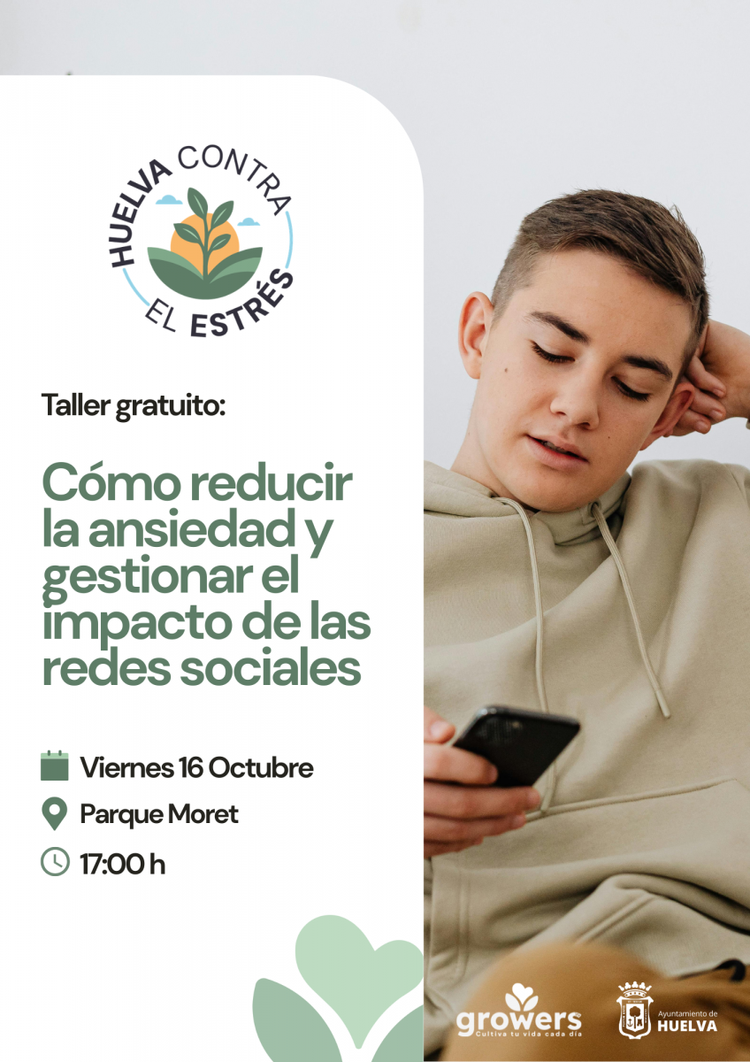 Taller cómo reducir la ansiedad y gestionar el impacto de las redes sociales