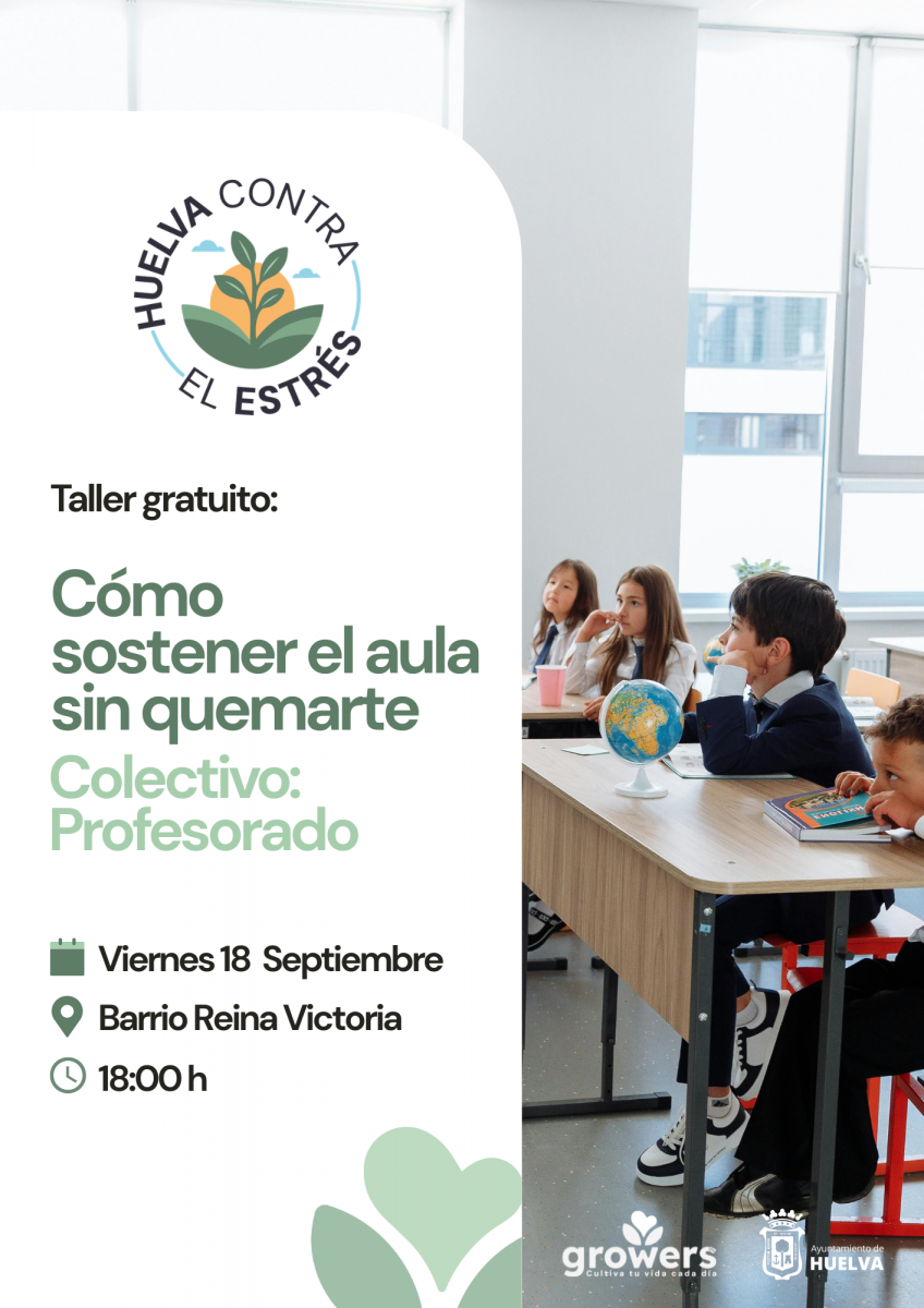 Taller cómo sostener el aula sin quemarte