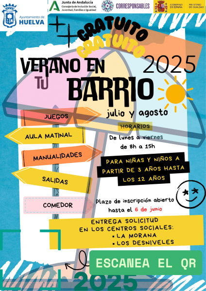 Campamento Verano en tu barrio