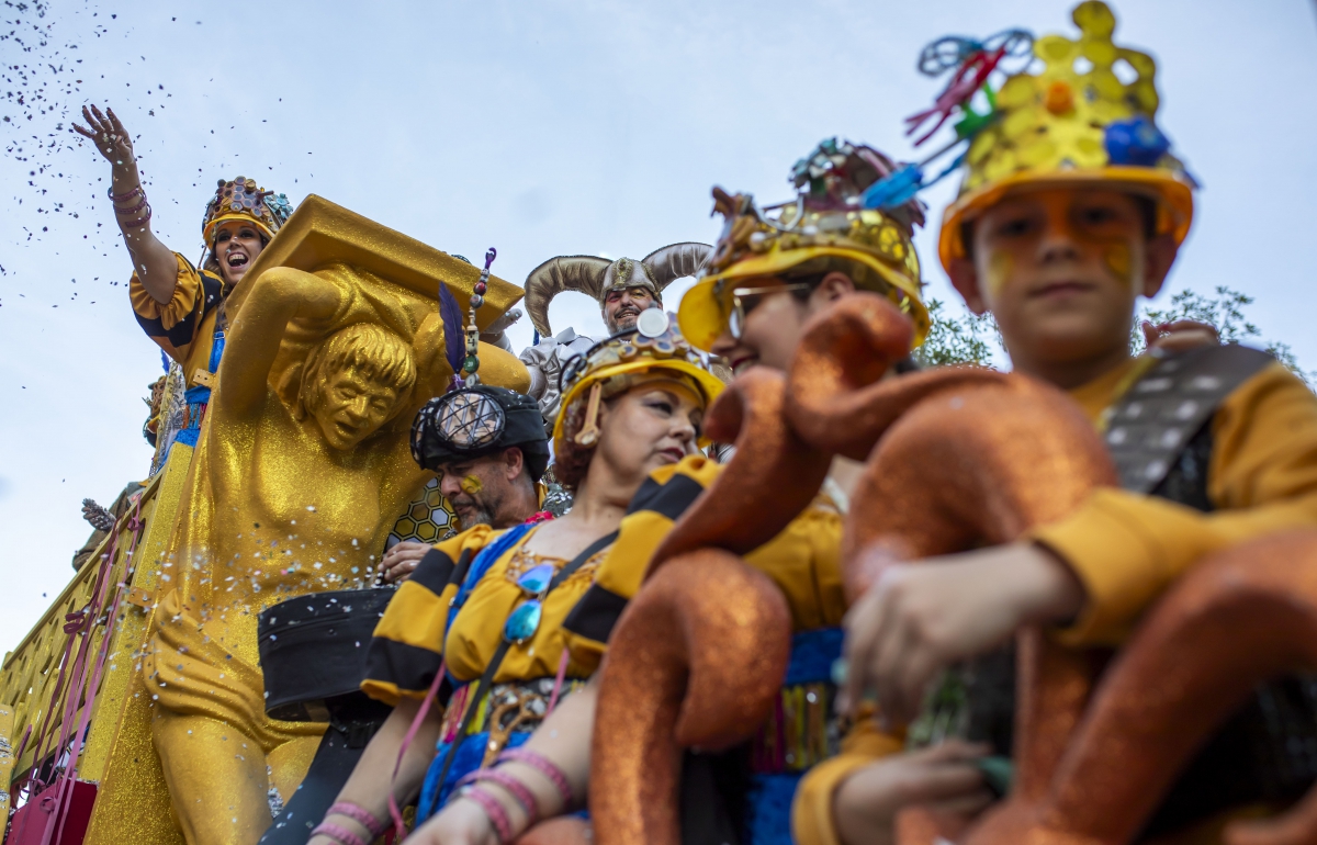 Cartel carnaval colombino