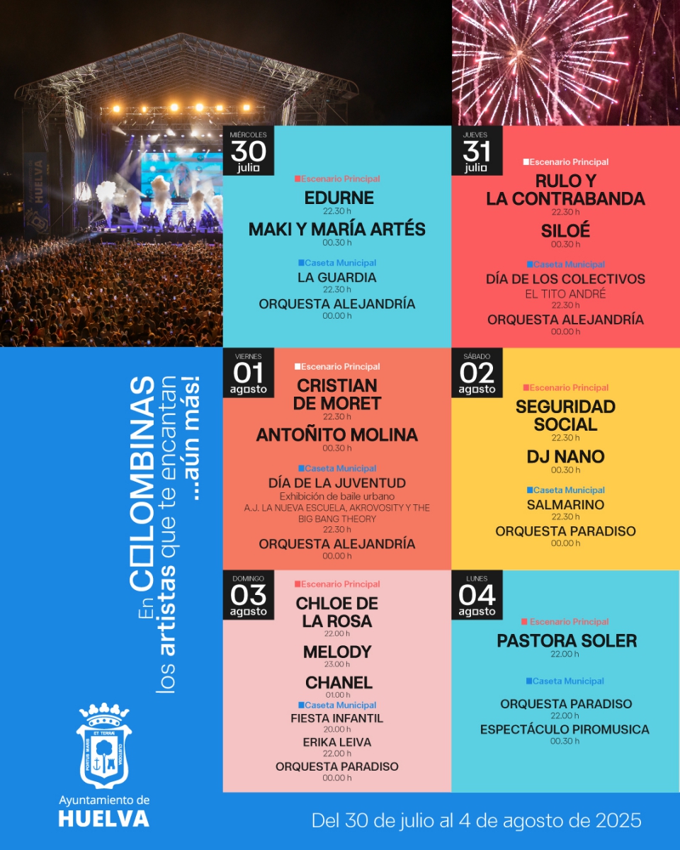 cartel colombinas 