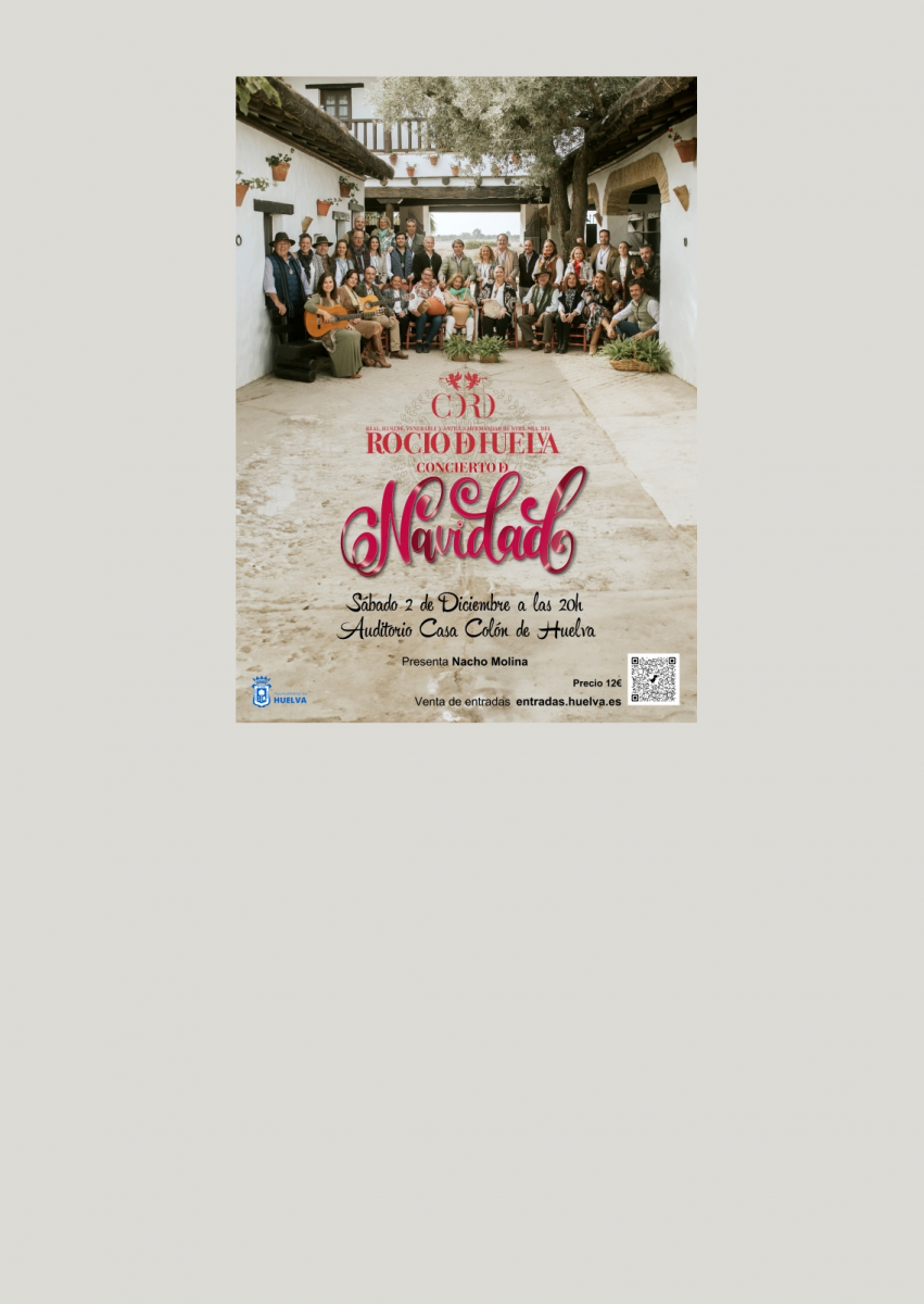concierto navidad hermandad rocío