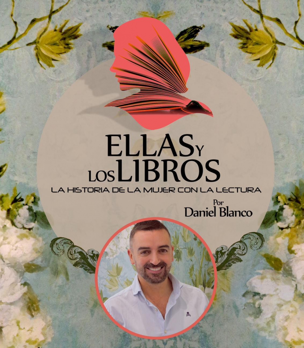 Día de la Mujer con la charla del escritor Daniel Blanco "Ellas y los libros"