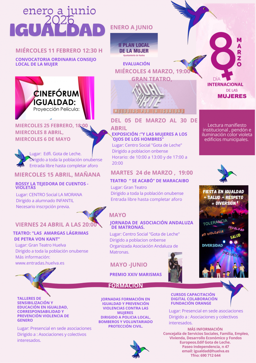 Cartel Igualdad 2026