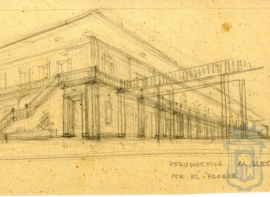 Mercado. 1942 (Proyecto no realizado)