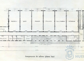 Talleres y laboratorios Escuela Politécnica Madre de Dios (Funcadia). 1945