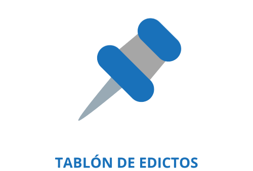 Tablón de edictos