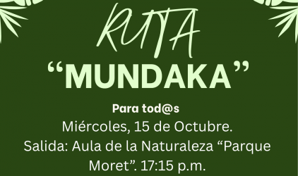 Cartel Ruta Mundaka para tod@s