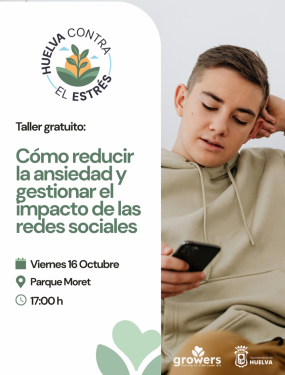 Taller cómo reducir la ansiedad y gestionar el impacto de las redes sociales