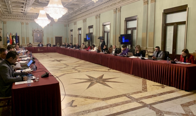 Pleno ordinario del mes de enero. 