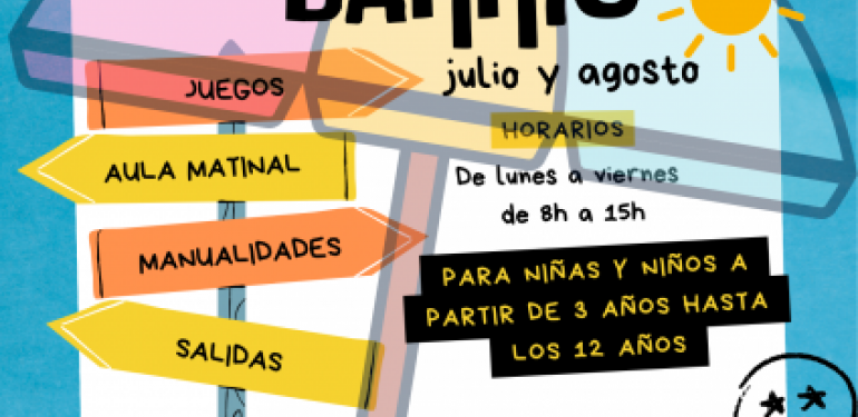 Campamento Verano en tu barrio
