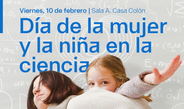 Cartel día de la mujer y la niña en la ciencia