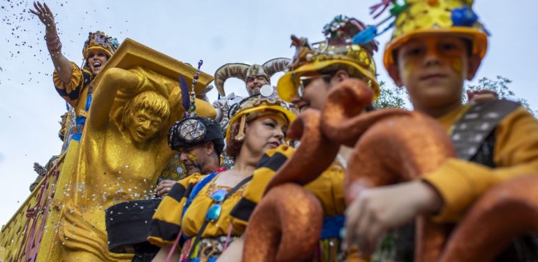 Cartel carnaval colombino