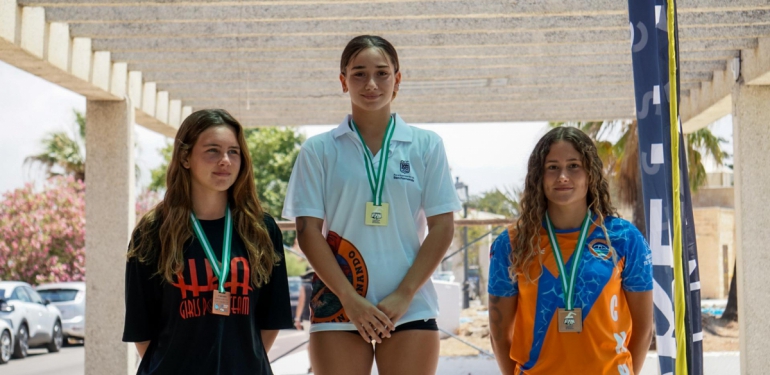LAS NADADORAS DEL CLUB NATACIÓN HUELVA