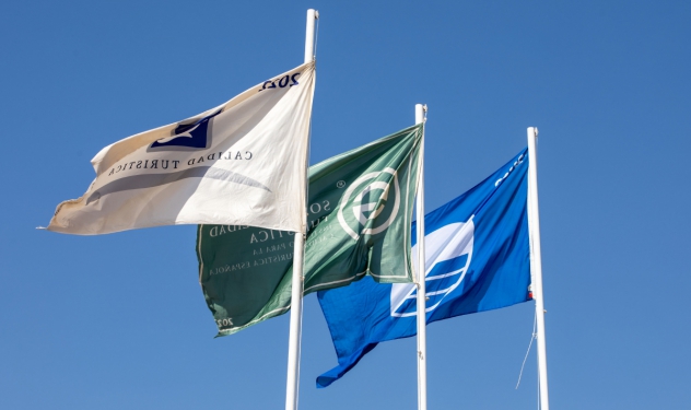 bandera azul