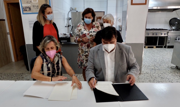 Firma de Convenio Comedor Virgen de La Cinta