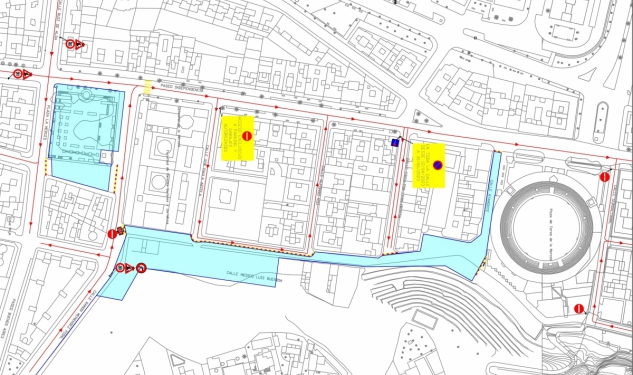 Plano Obras La Merced