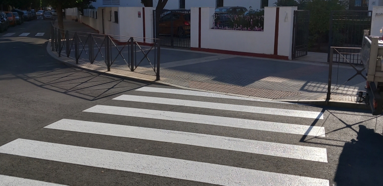 paso peatones colegios