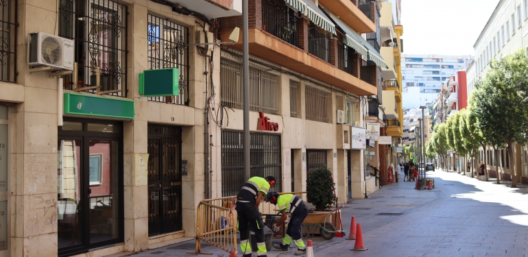 Farolas Calle Palos