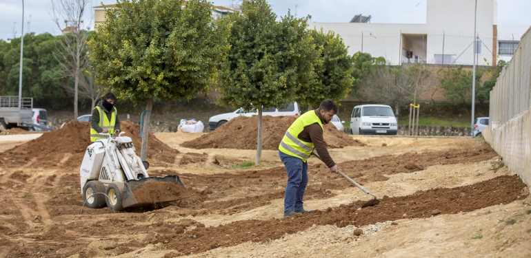 Refuerzo de la Jardinería en Vicente Ferrer