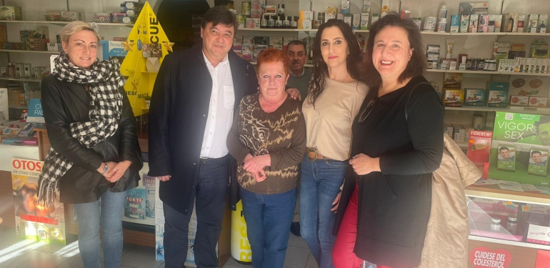Visita Comerciantes Distrito VI
