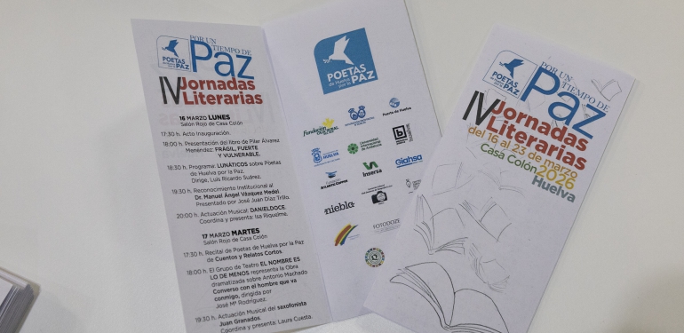 Presentación IV Jornadas Literarias ‘Por un Tiempo de Paz’
