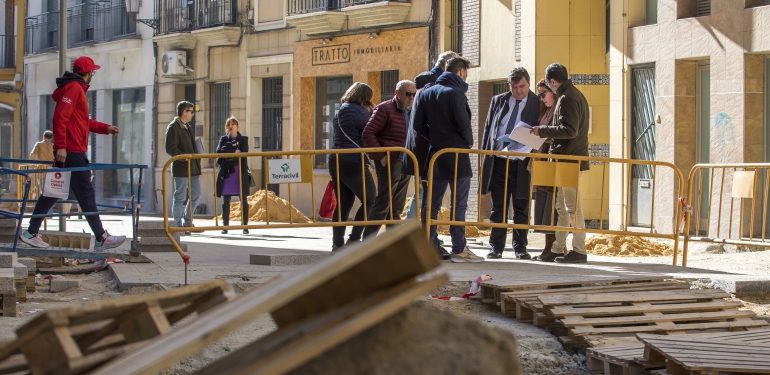 Visita Obras Calle Palos