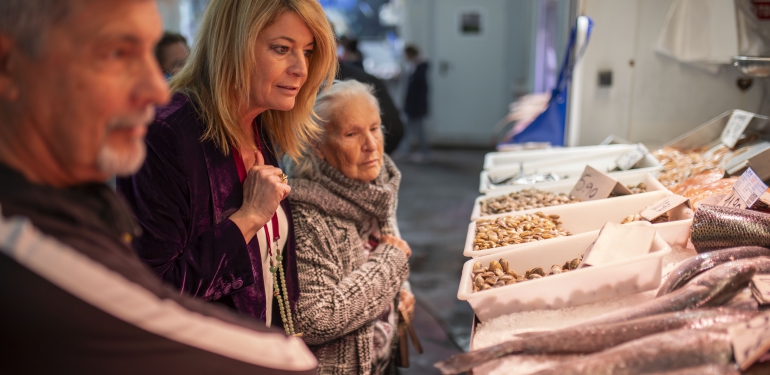 Visita detallistas Mercado de San Sebastián