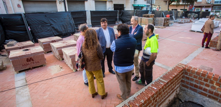 Obras de Peatonalización Calle Villamundaka