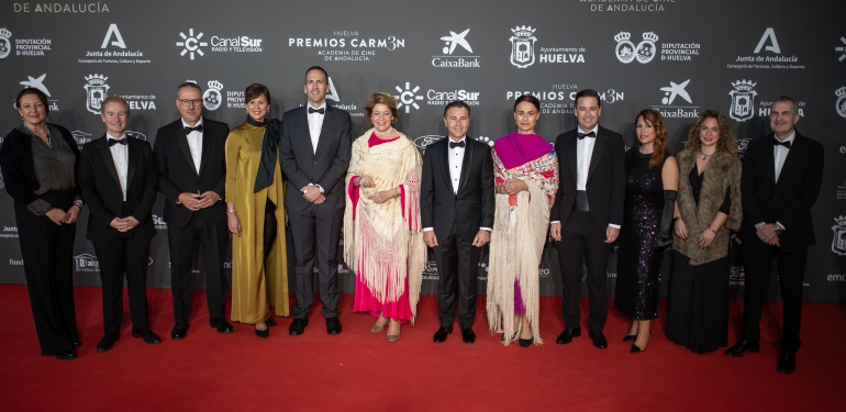 Huelva brilla en la gran gala de entrega de los Premios Carmen del cine andaluz