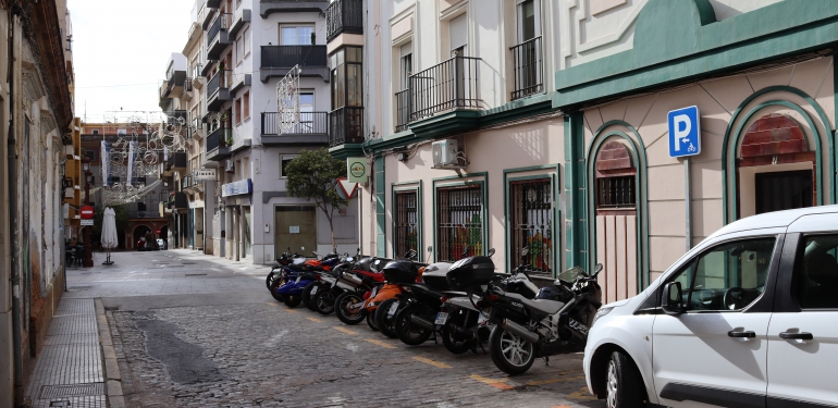 aparcamiento motos