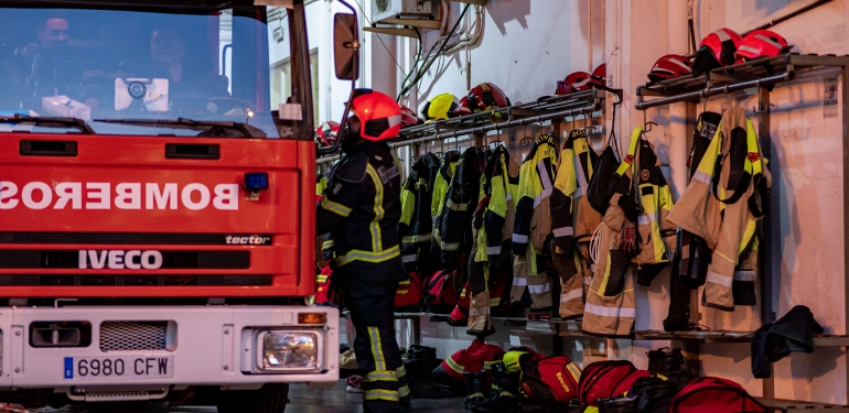 nuevos equipamientos bomberos huelva