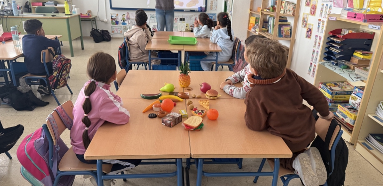 El Ayuntamiento de Huelva promueve hábitos alimenticios saludables entre 480 escolares