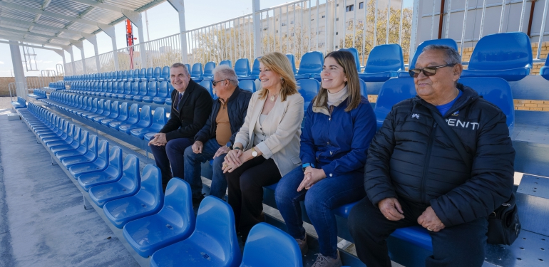 nuevas gradas campo fútbol torrejón
