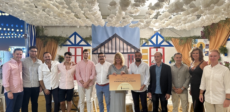 Premio caseta Hermandad de la Victoria