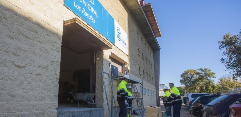 Obra Salón de Actos Los Rosales