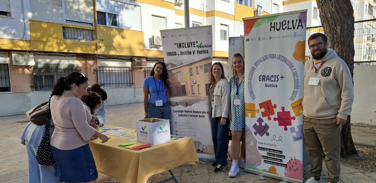 Jornada de divulgación e información sobre la ERACIS+ en los Distritos III y VI de Huelva