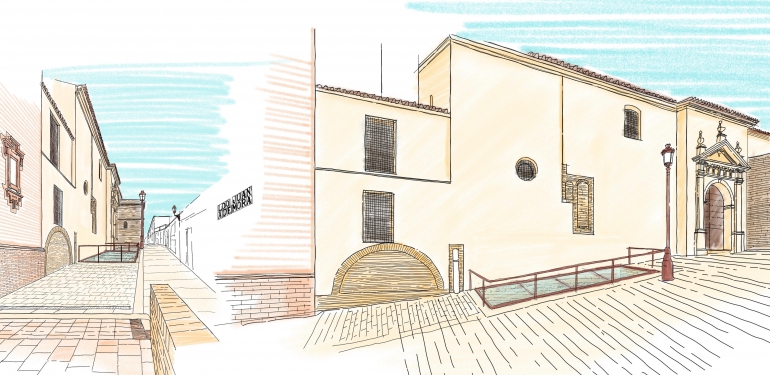 protección restos san pedro