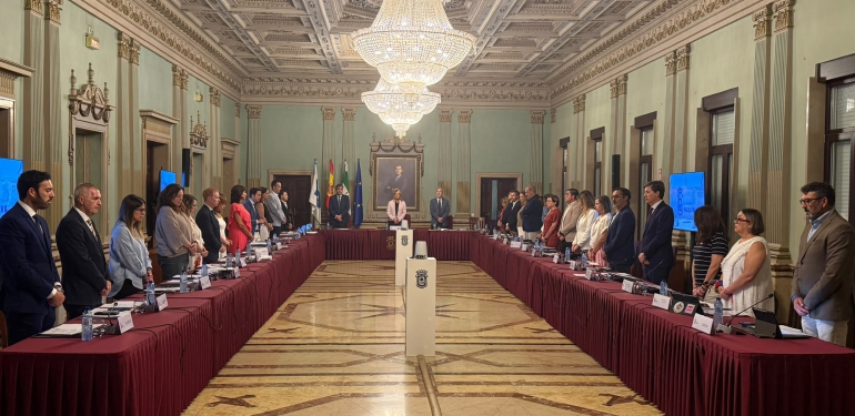 minuto silencio terremoto venezuela ayuntamiento huelva