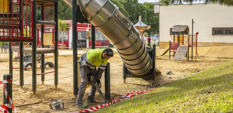 inicios arreglos parques infantiles