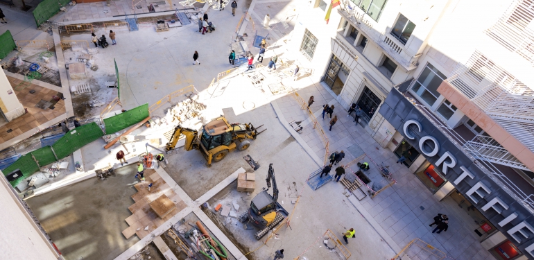 Peatonalización La PLaceta