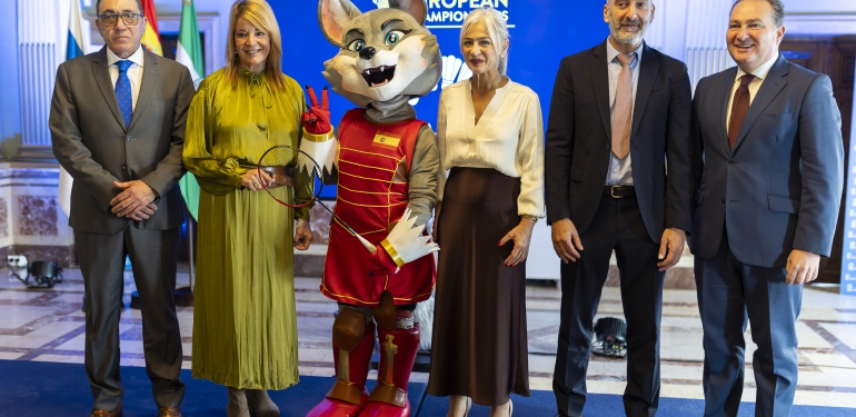 Presentación imagen y Mascota Europeo de Bádminton