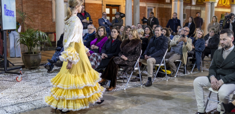 presentación pasarela Huelva Flamenca