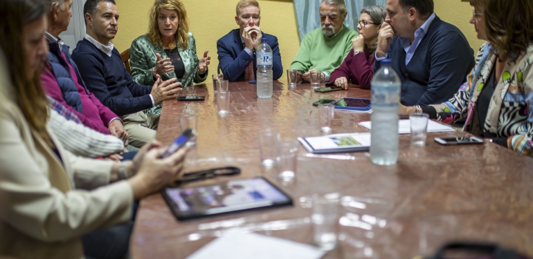 Pilar Miranda anuncia en las jornadas de ‘Despacho de Calle’ del Molino de la Vega la reforma del Parque Robinson