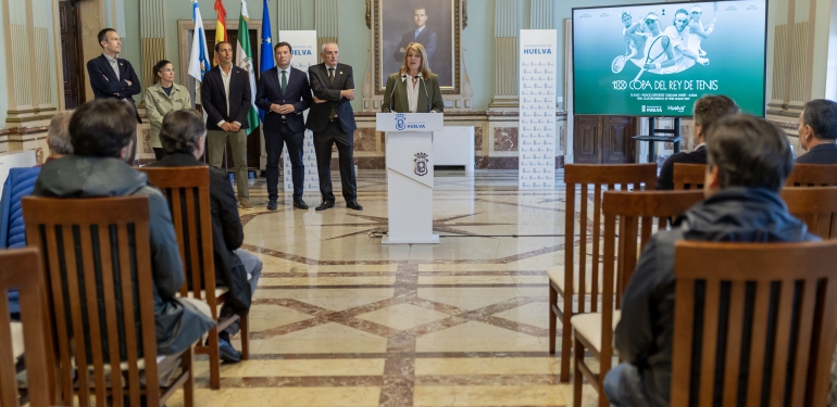 presentación copa del rey de tenis