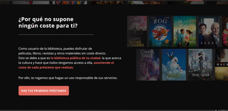La red de bibliotecas municipales ofrece por primera vez contenidos digitales gratuitos
