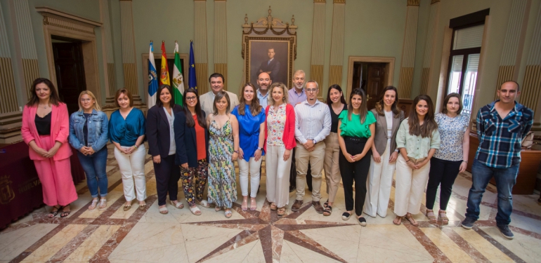 toma posesión auxiliares Huelva 