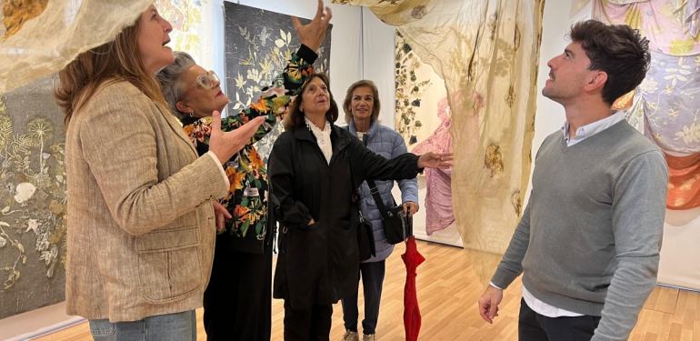 exposición  lo que brota